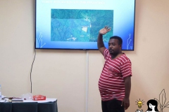 James Meimana from the Network for the Indigenous Peoples Solomons (NIPS) shared the restoration process of tubi trees in Isabel Province, Solomon Islands. He also discussed the practical difficulties caused by the geography and technological challenges.