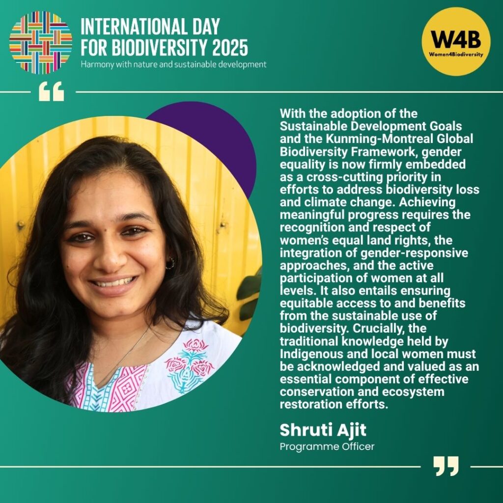 Celebrating International Day for Biodiversity 2025 - Women4Biodiversity