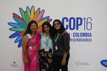 L-R_ Mrinalini Rai, Alejandra Duarte and Meenal Tatpati_