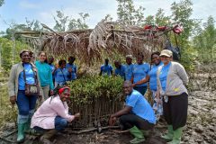 Group photo with the nursery