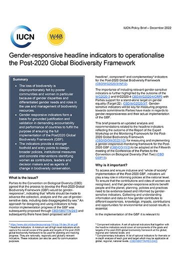IUCN-W4B_gender-indicators-screenshot