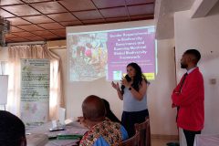 Shruti Ajit for W4B presents at National Stakeholders Workshop in Yaounde