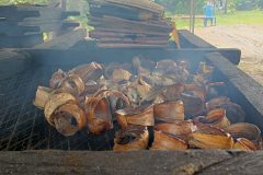 Smoked fish is a Londji specialty